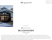 Tablet Screenshot of blackhagendesign.com